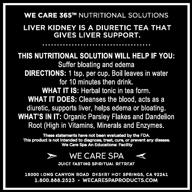 Liver Kidney Tea